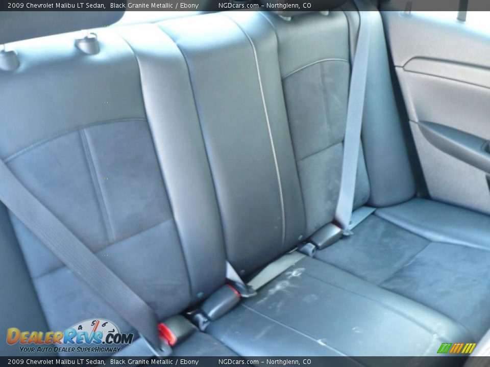 2009 Chevrolet Malibu LT Sedan Black Granite Metallic / Ebony Photo #13