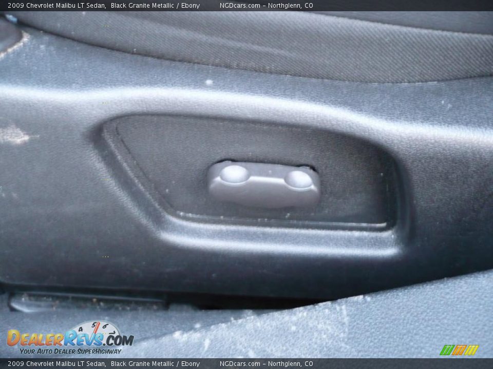 2009 Chevrolet Malibu LT Sedan Black Granite Metallic / Ebony Photo #17