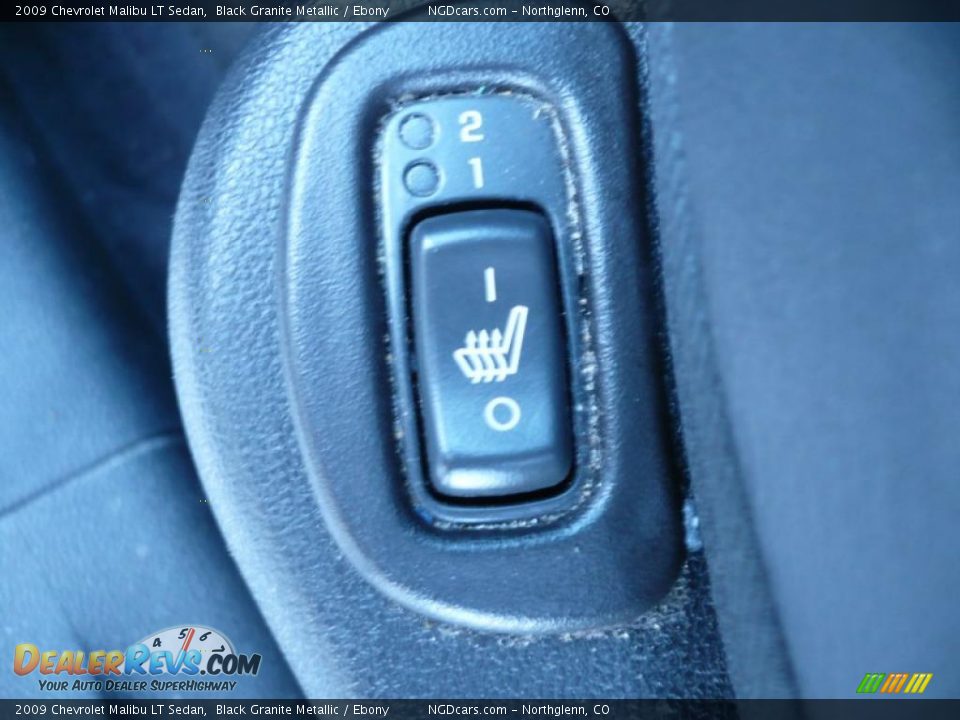 2009 Chevrolet Malibu LT Sedan Black Granite Metallic / Ebony Photo #18