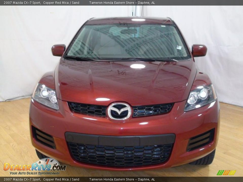 2007 Mazda CX-7 Sport Copper Red Mica / Sand Photo #3