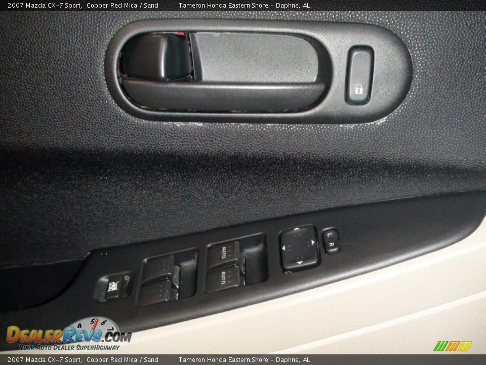 2007 Mazda CX-7 Sport Copper Red Mica / Sand Photo #12