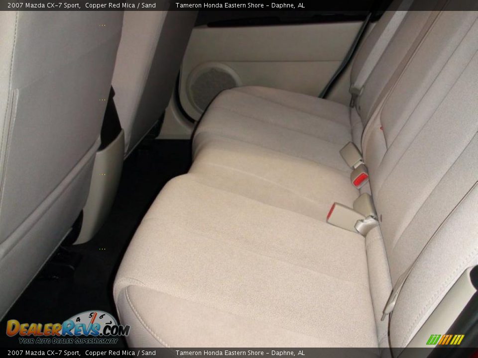 2007 Mazda CX-7 Sport Copper Red Mica / Sand Photo #20