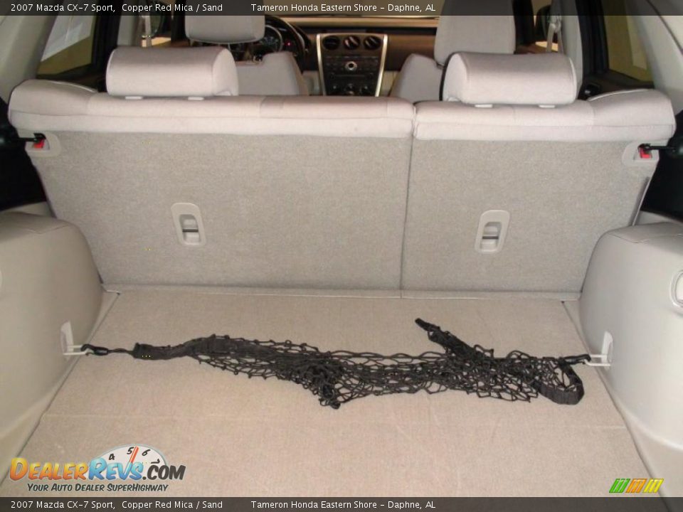 2007 Mazda CX-7 Sport Copper Red Mica / Sand Photo #22