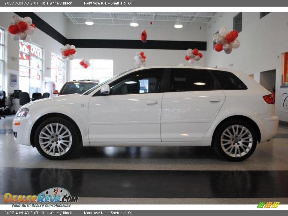 2007 Audi A3 2.0T Ibis White / Black Photo #4