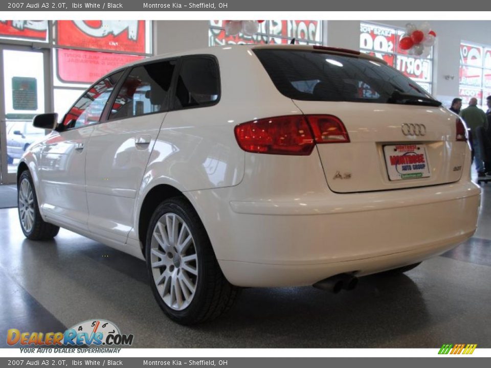 2007 Audi A3 2.0T Ibis White / Black Photo #5
