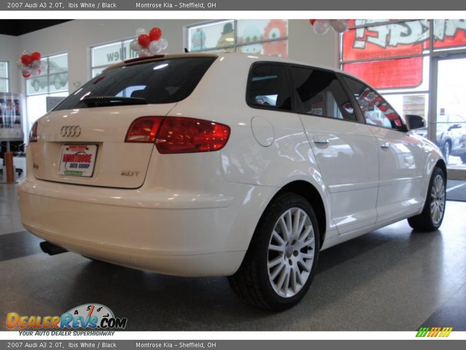 2007 Audi A3 2.0T Ibis White / Black Photo #8