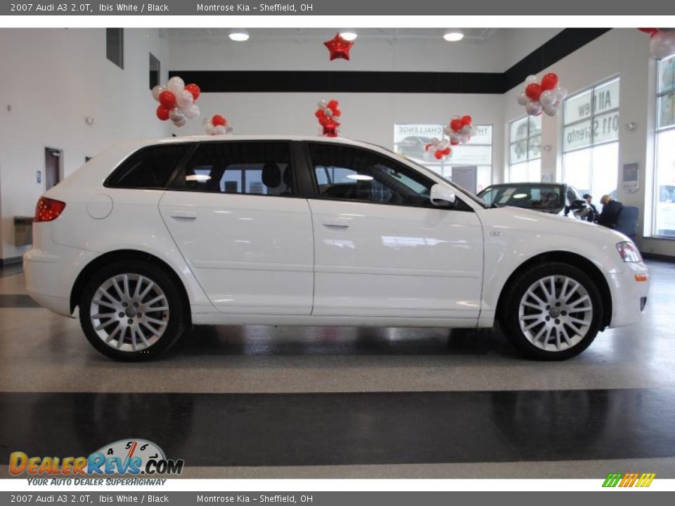 2007 Audi A3 2.0T Ibis White / Black Photo #9