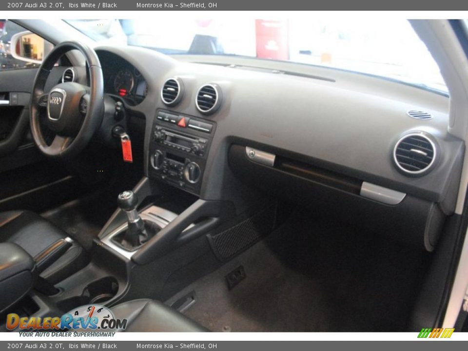 2007 Audi A3 2.0T Ibis White / Black Photo #13