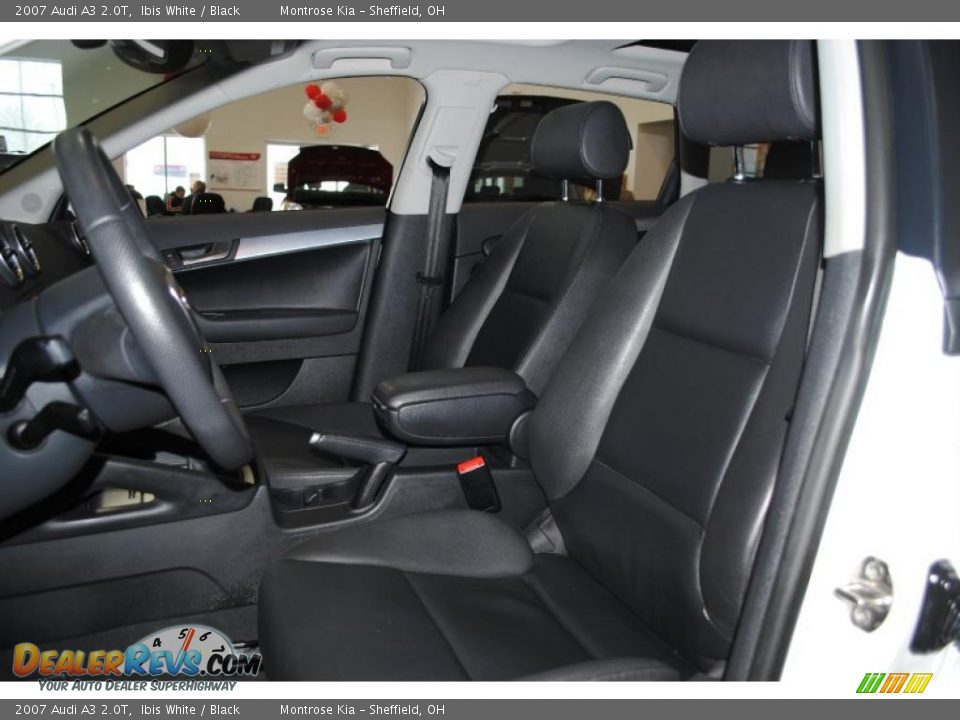 2007 Audi A3 2.0T Ibis White / Black Photo #14