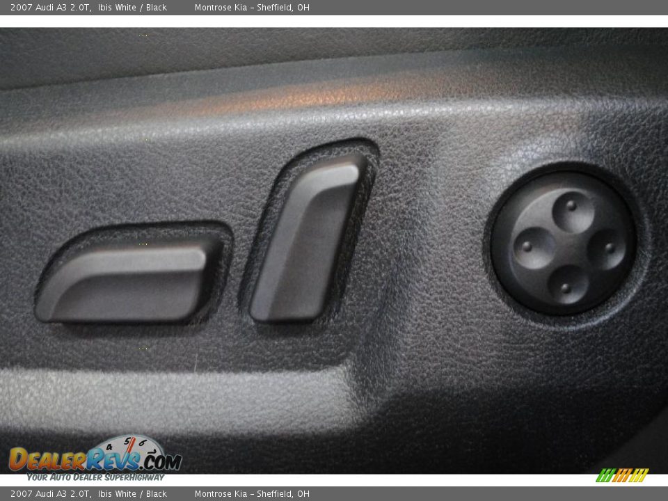 2007 Audi A3 2.0T Ibis White / Black Photo #15