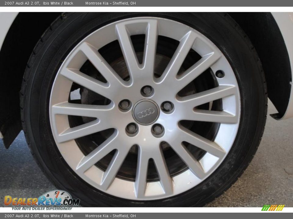 2007 Audi A3 2.0T Ibis White / Black Photo #29