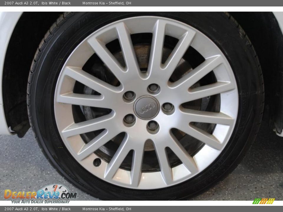 2007 Audi A3 2.0T Ibis White / Black Photo #30