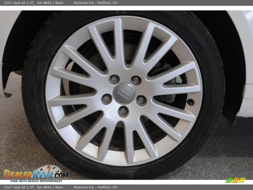 2007 Audi A3 2.0T Ibis White / Black Photo #31