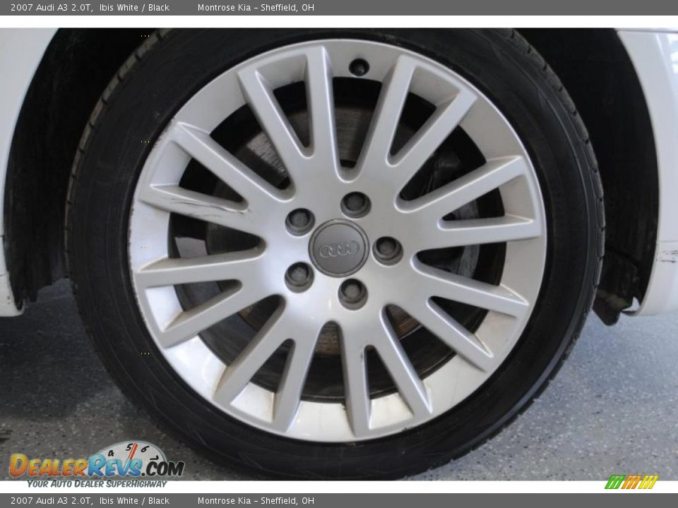 2007 Audi A3 2.0T Ibis White / Black Photo #32