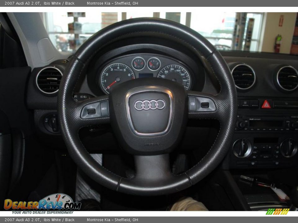 2007 Audi A3 2.0T Ibis White / Black Photo #34