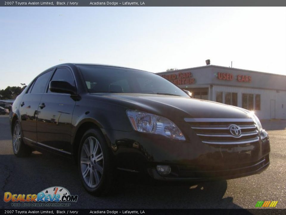 2007 Toyota Avalon Limited Black / Ivory Photo #1