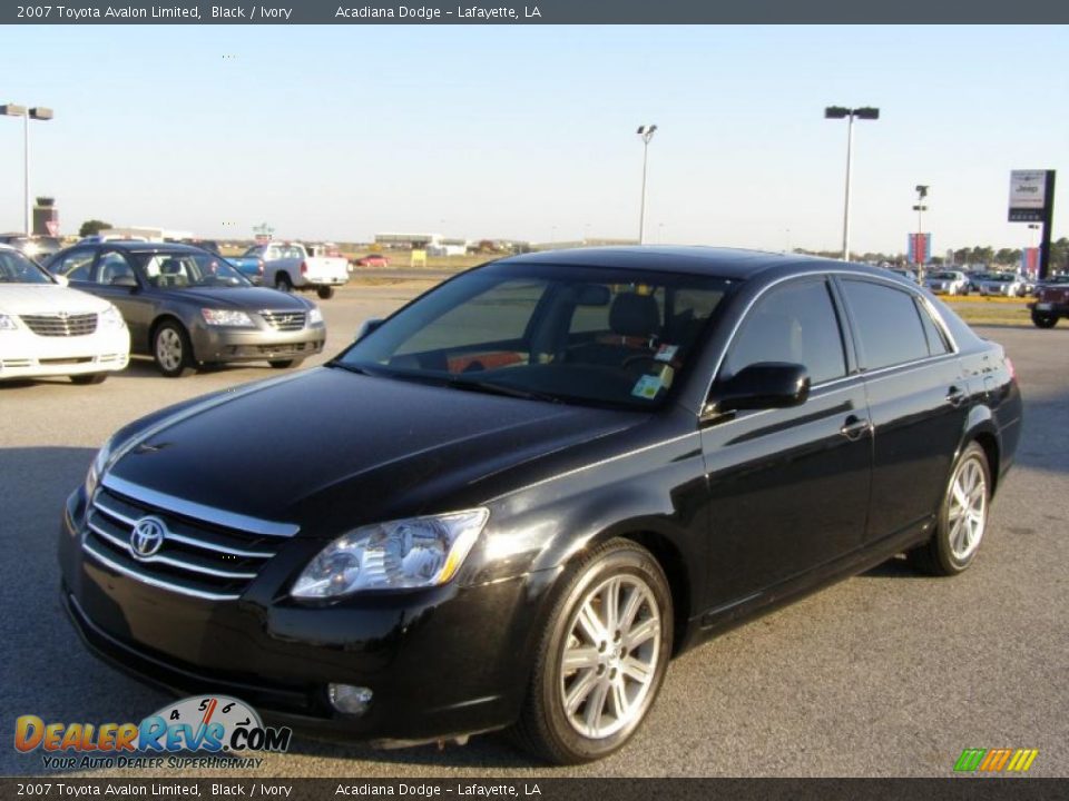 2007 Toyota Avalon Limited Black / Ivory Photo #7
