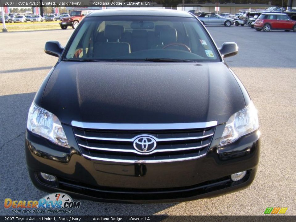 2007 Toyota Avalon Limited Black / Ivory Photo #8