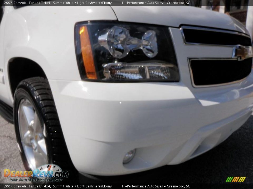 2007 Chevrolet Tahoe LT 4x4 Summit White / Light Cashmere/Ebony Photo #13