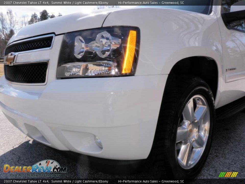 2007 Chevrolet Tahoe LT 4x4 Summit White / Light Cashmere/Ebony Photo #14