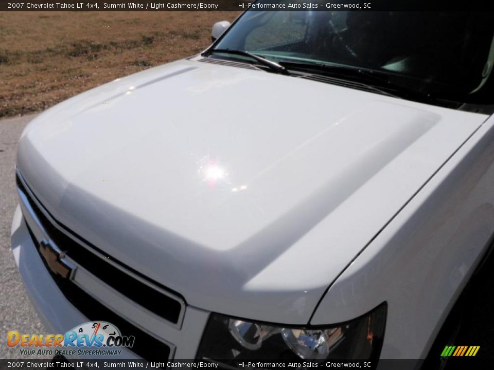 2007 Chevrolet Tahoe LT 4x4 Summit White / Light Cashmere/Ebony Photo #15