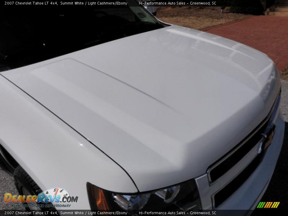 2007 Chevrolet Tahoe LT 4x4 Summit White / Light Cashmere/Ebony Photo #16