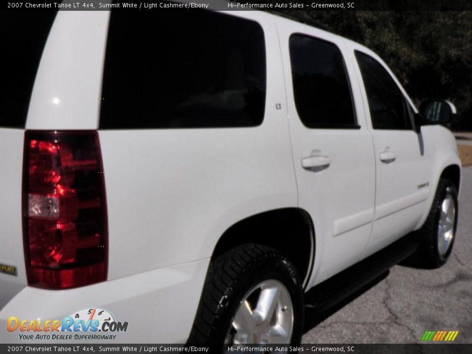 2007 Chevrolet Tahoe LT 4x4 Summit White / Light Cashmere/Ebony Photo #21