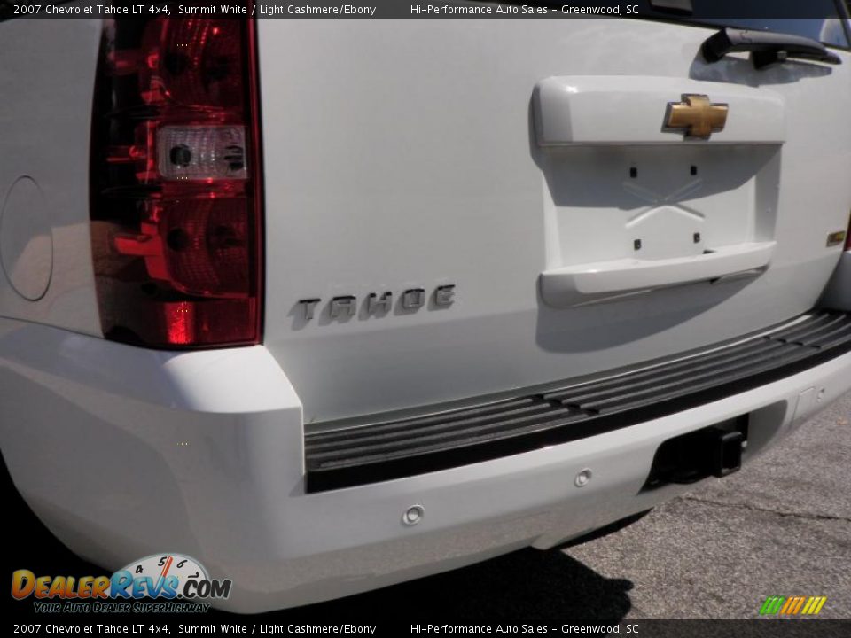 2007 Chevrolet Tahoe LT 4x4 Summit White / Light Cashmere/Ebony Photo #23