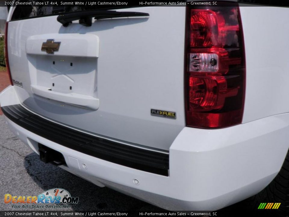 2007 Chevrolet Tahoe LT 4x4 Summit White / Light Cashmere/Ebony Photo #24