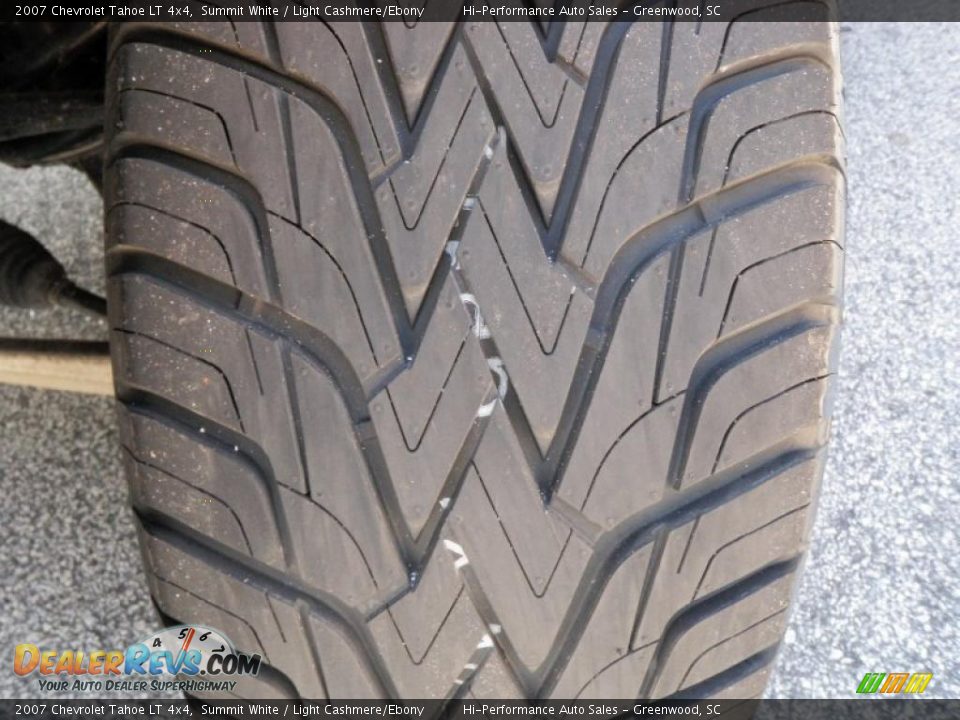 2007 Chevrolet Tahoe LT 4x4 Summit White / Light Cashmere/Ebony Photo #30