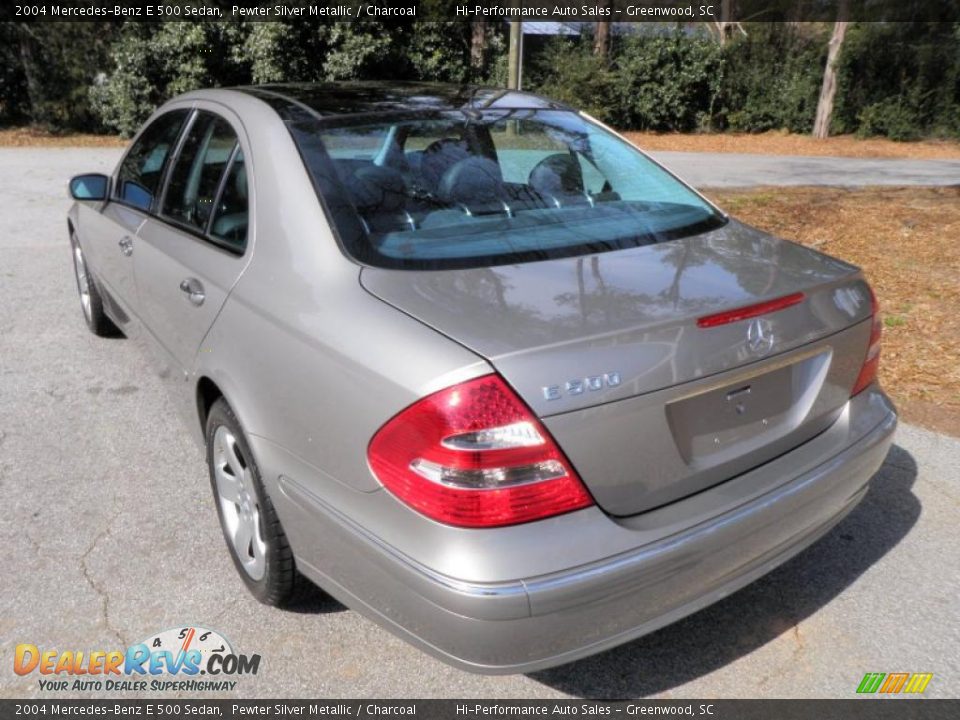 2004 Mercedes-Benz E 500 Sedan Pewter Silver Metallic / Charcoal Photo #5