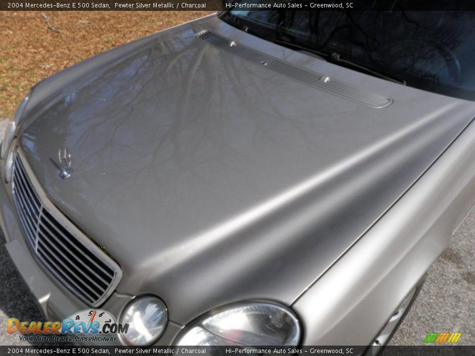 2004 Mercedes-Benz E 500 Sedan Pewter Silver Metallic / Charcoal Photo #8