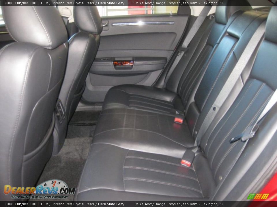 2008 Chrysler 300 C HEMI Inferno Red Crystal Pearl / Dark Slate Gray Photo #13