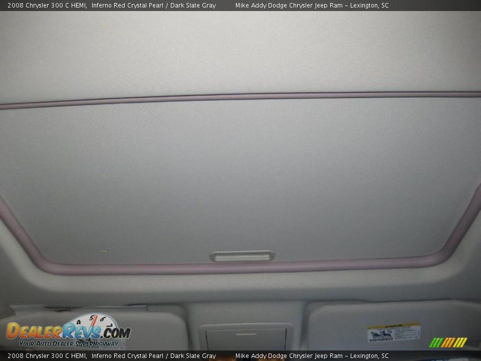 2008 Chrysler 300 C HEMI Inferno Red Crystal Pearl / Dark Slate Gray Photo #15