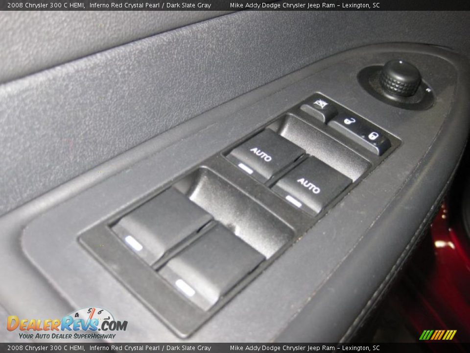 2008 Chrysler 300 C HEMI Inferno Red Crystal Pearl / Dark Slate Gray Photo #17