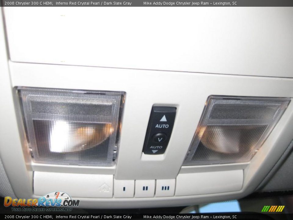 2008 Chrysler 300 C HEMI Inferno Red Crystal Pearl / Dark Slate Gray Photo #23