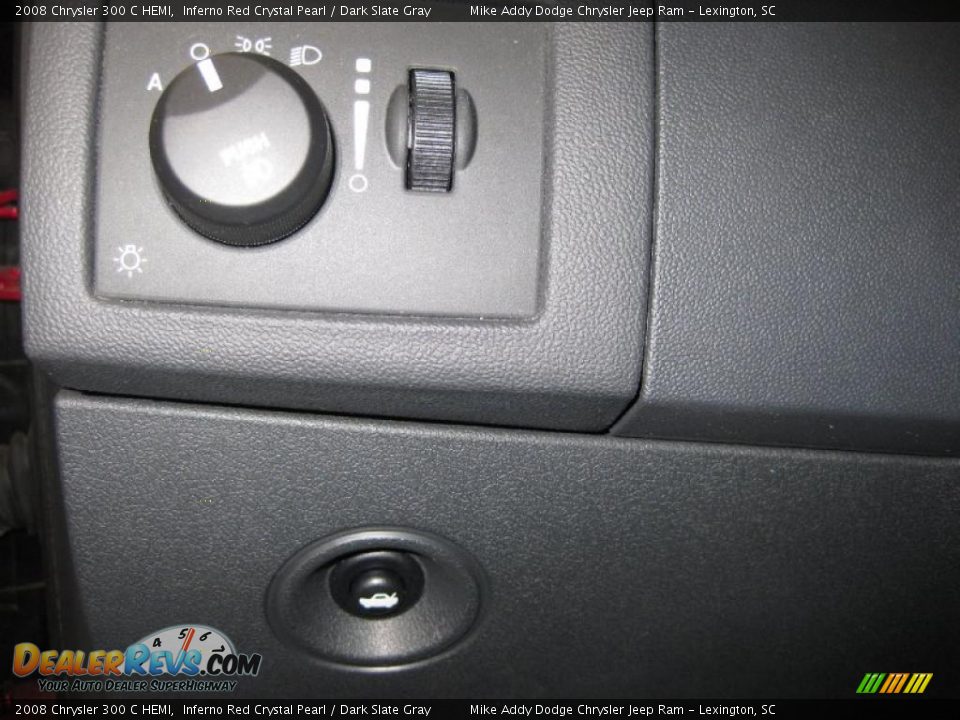 2008 Chrysler 300 C HEMI Inferno Red Crystal Pearl / Dark Slate Gray Photo #27