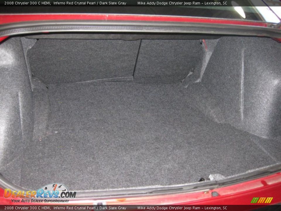 2008 Chrysler 300 C HEMI Inferno Red Crystal Pearl / Dark Slate Gray Photo #30