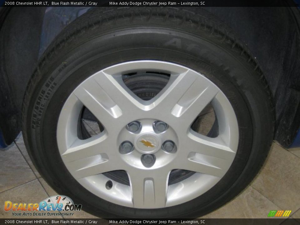 2008 Chevrolet HHR LT Blue Flash Metallic / Gray Photo #6