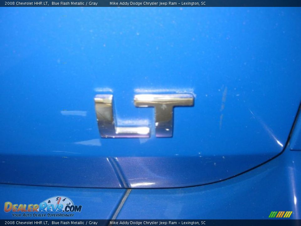 2008 Chevrolet HHR LT Blue Flash Metallic / Gray Photo #7