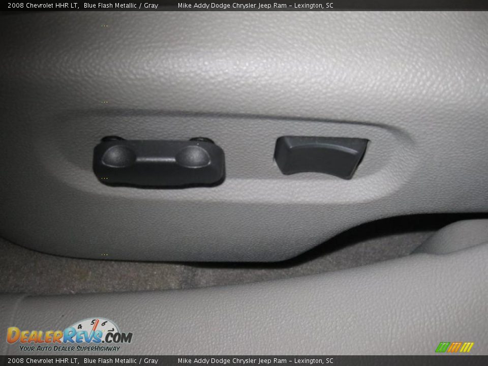 2008 Chevrolet HHR LT Blue Flash Metallic / Gray Photo #12