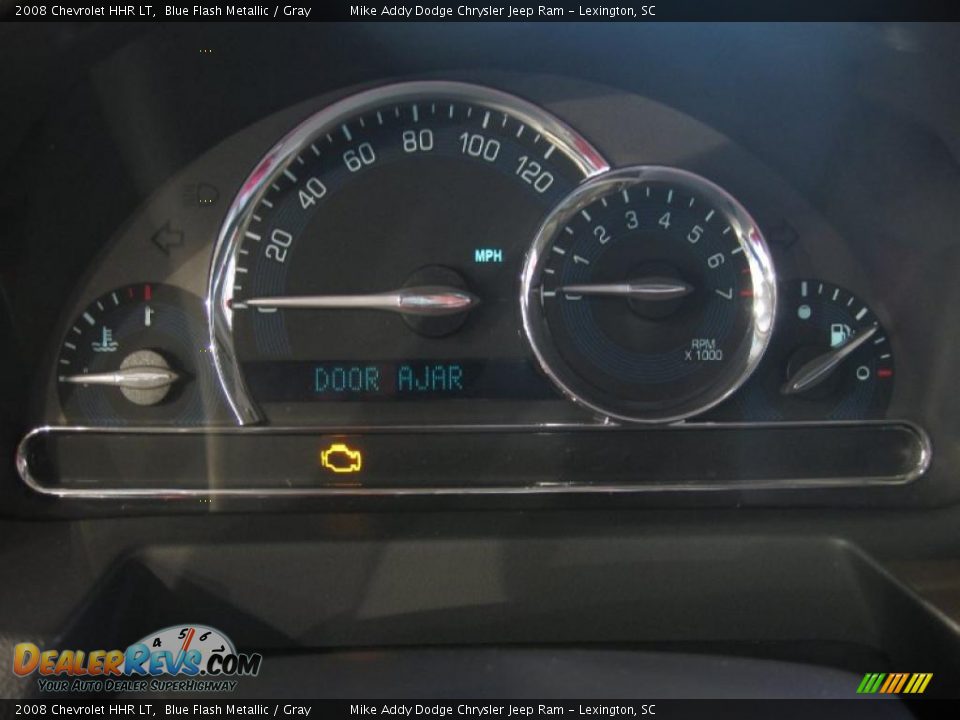 2008 Chevrolet HHR LT Blue Flash Metallic / Gray Photo #15