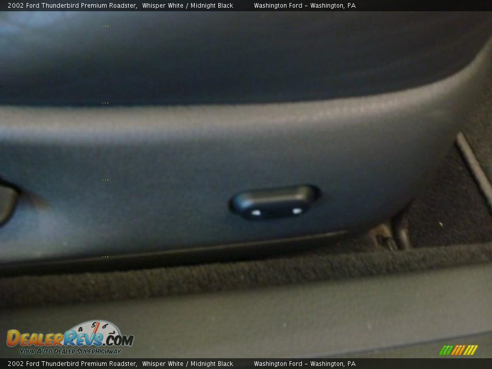 2002 Ford Thunderbird Premium Roadster Whisper White / Midnight Black Photo #13