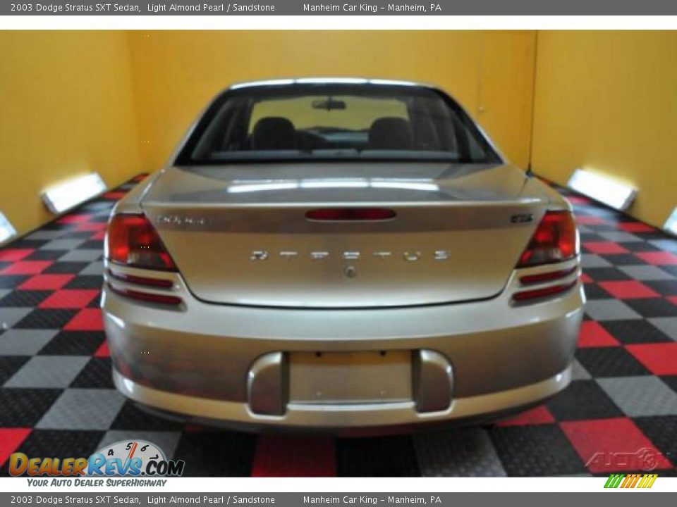 2003 Dodge Stratus SXT Sedan Light Almond Pearl / Sandstone Photo #5