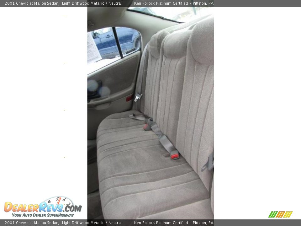 2001 Chevrolet Malibu Sedan Light Driftwood Metallic / Neutral Photo #9