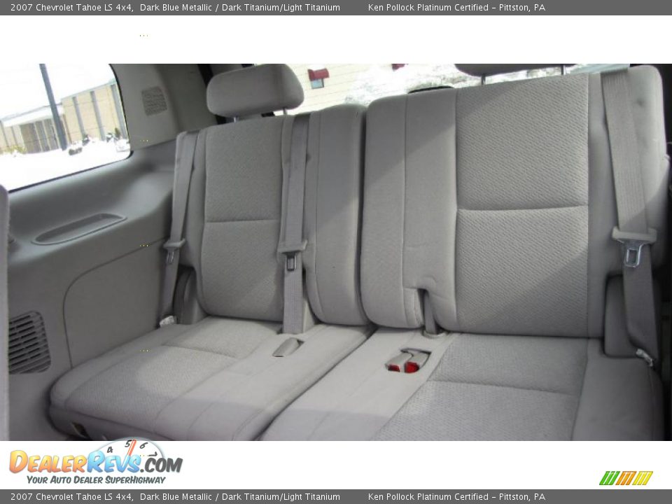 2007 Chevrolet Tahoe LS 4x4 Dark Blue Metallic / Dark Titanium/Light Titanium Photo #11