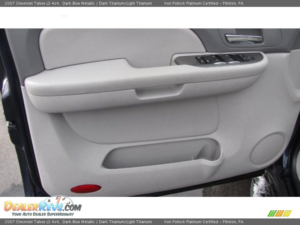 2007 Chevrolet Tahoe LS 4x4 Dark Blue Metallic / Dark Titanium/Light Titanium Photo #14