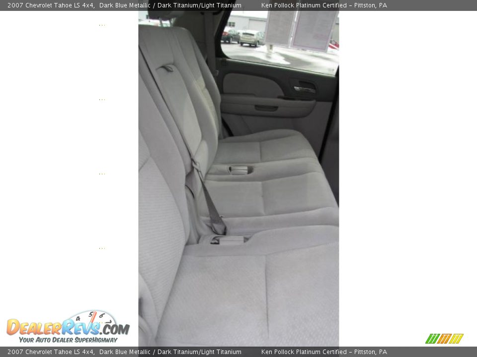 2007 Chevrolet Tahoe LS 4x4 Dark Blue Metallic / Dark Titanium/Light Titanium Photo #17