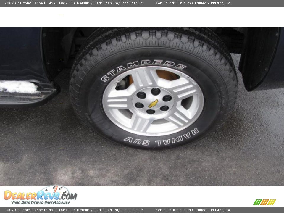 2007 Chevrolet Tahoe LS 4x4 Dark Blue Metallic / Dark Titanium/Light Titanium Photo #23