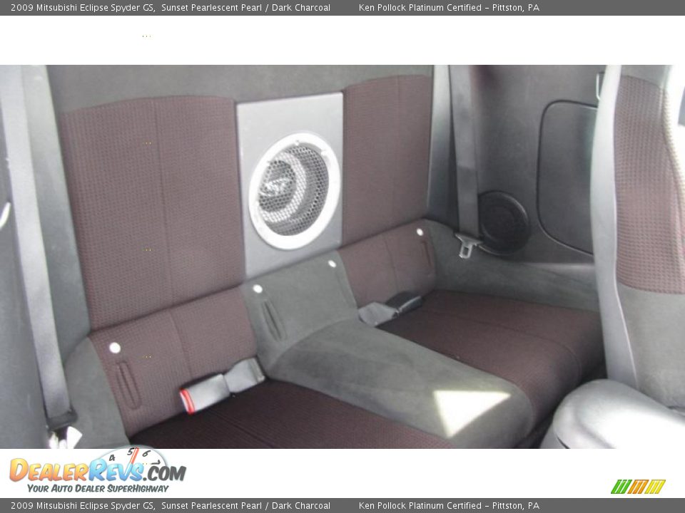 2009 Mitsubishi Eclipse Spyder GS Sunset Pearlescent Pearl / Dark Charcoal Photo #14